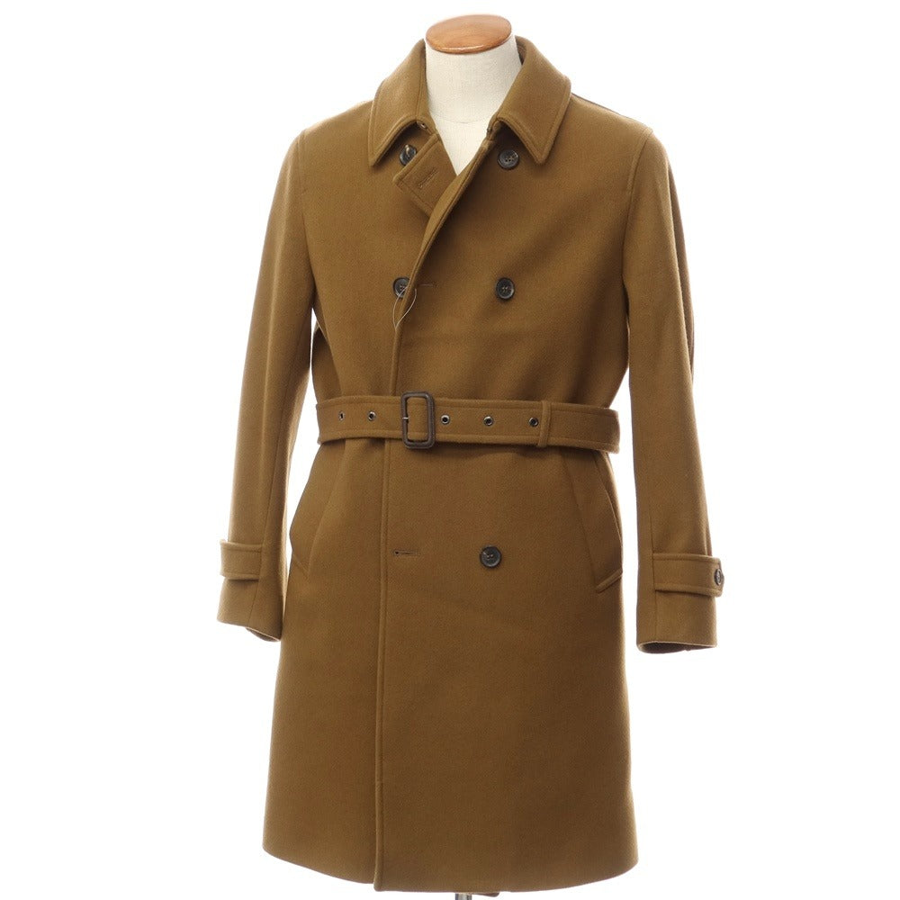 【中古】マッキントッシュ Mackintosh ウール ダブルブレスト コート キャメルブラウン【サイズ38】【BRW】【A/W】【状態ランクB】【メンズ】【768972】