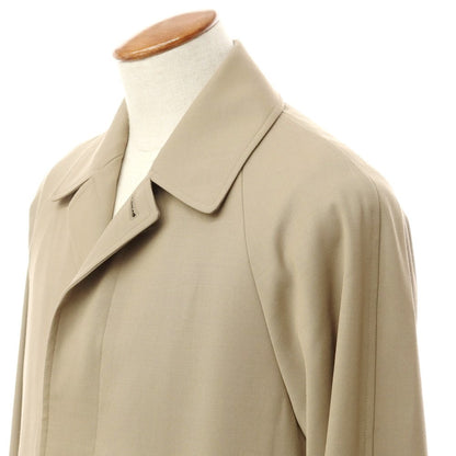 [Used] SOVEREIGN Twill Wool Nylon Balmacaan Coat Beige [Size M] [BEI] [S/S] [Condition Rank B] [Men&