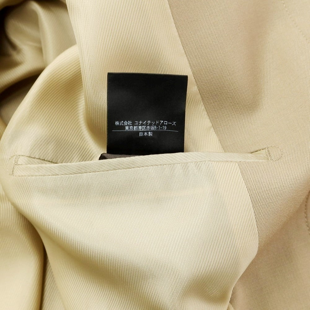 [Used] SOVEREIGN Twill Wool Nylon Balmacaan Coat Beige [Size M] [BEI] [S/S] [Condition Rank B] [Men&