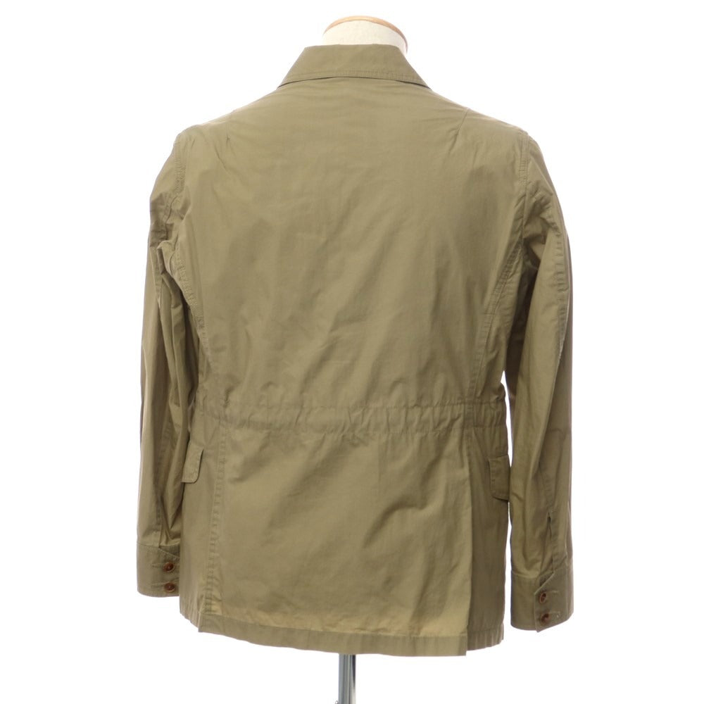 [Used] Nano Universe Cotton Military Jacket Blouson Khaki [Size 44] [KAK] [S/S] [Condition Rank B] [Men&