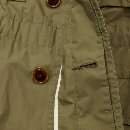 [Used] Nano Universe Cotton Military Jacket Blouson Khaki [Size 44] [KAK] [S/S] [Condition Rank B] [Men&