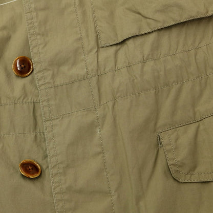 [Used] Nano Universe Cotton Military Jacket Blouson Khaki [Size 44] [KAK] [S/S] [Condition Rank B] [Men&