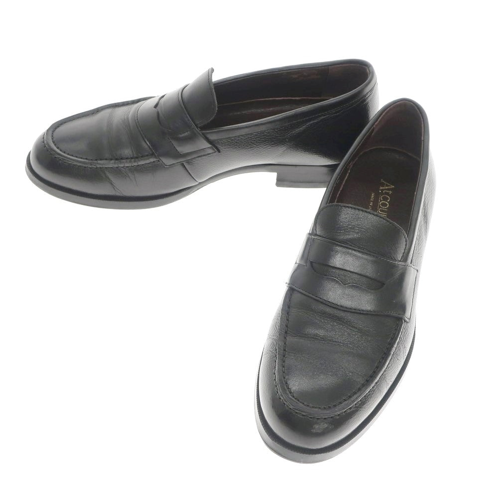 [Used] At. COULEUR Combi Leather Coin Loafers Black [Size 40] [BLK] [S/S/A/W] [Condition Rank B] ​​[Men&