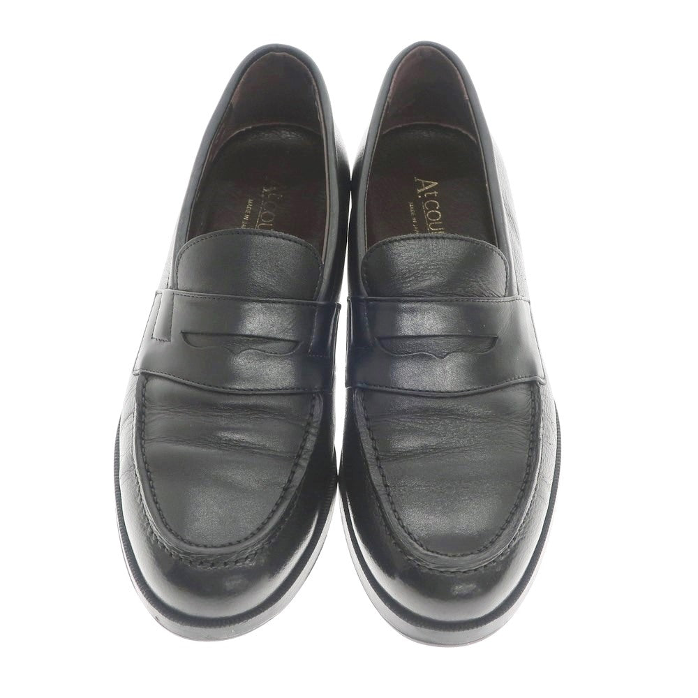 [Used] At. COULEUR Combi Leather Coin Loafers Black [Size 40] [BLK] [S/S/A/W] [Condition Rank B] ​​[Men&