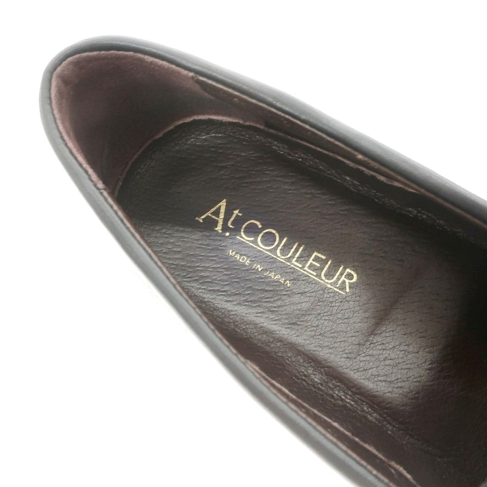 [Used] At. COULEUR Combi Leather Coin Loafers Black [Size 40] [BLK] [S/S/A/W] [Condition Rank B] ​​[Men&