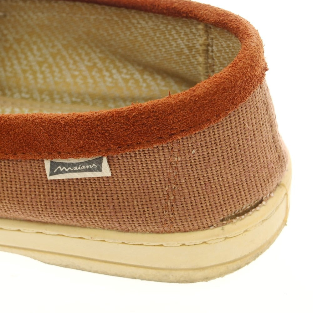 [Used] Maians Canvas Coin Loafers Slip-ons Brown [Size 41] [BRW] [S/S/A/W] [Condition Rank C] [Men&