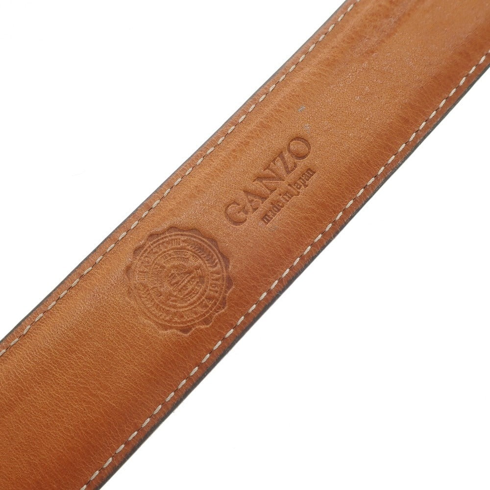 [Used] GANZO Leather Belt Black [Size M] [BLK] [S/S/A/W] [Condition Rank C] [Men&