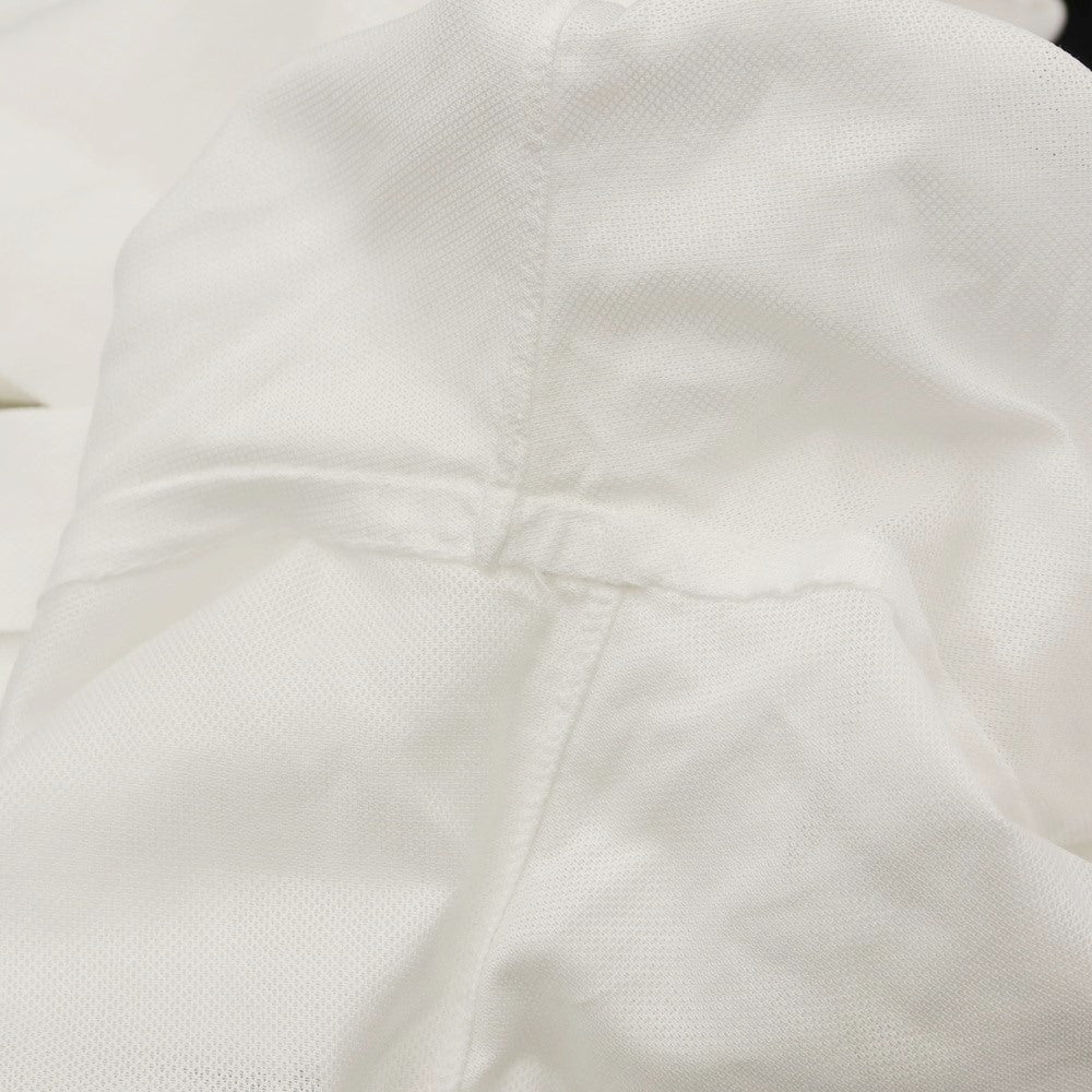 [Used] BARBA Mesh Cotton Wide Collar Dress Shirt White [Size 37] [WHT] [S/S/A/W] [Condition Rank C] [Men&