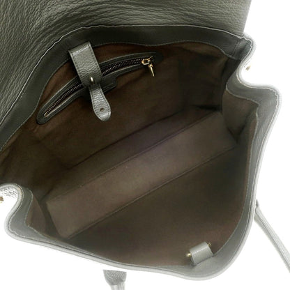 [Used] Chambord Sellier Shrink Leather Briefcase Tote Bag Grey [Size -] [W38xH30xD6.5] [GRY] [S/S/A/W] [Condition Rank C] [Men&