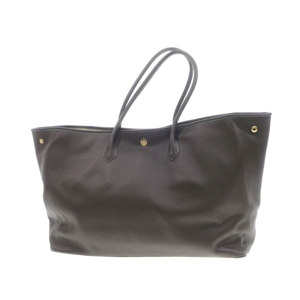 [Used] Cisei Shrink Leather Tote Bag Brown [Size -] [W43.5xH31.5xD18.5] [BRW] [S/S/A/W] [Condition Rank A] [Unisex] [768874]