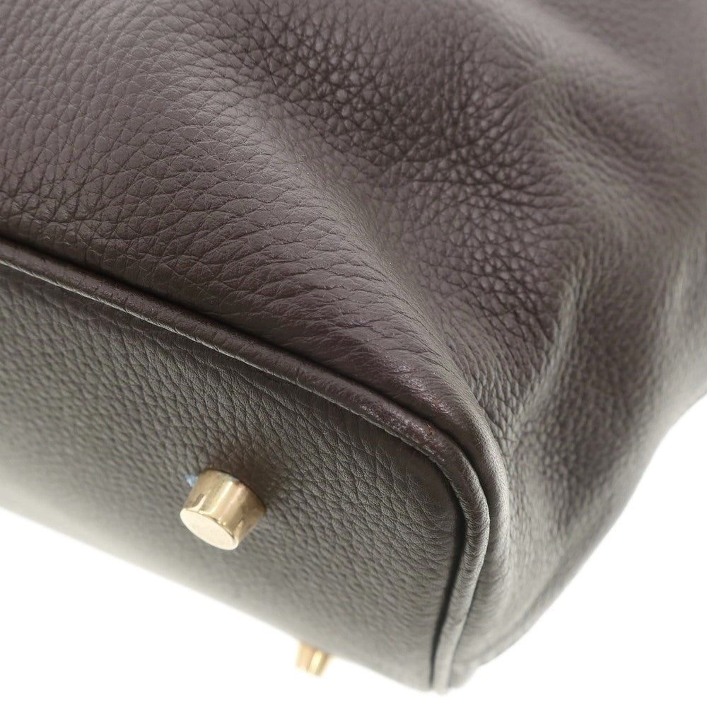 [Used] Cisei Shrink Leather Tote Bag Brown [Size -] [W43.5xH31.5xD18.5] [BRW] [S/S/A/W] [Condition Rank A] [Unisex] [768874]