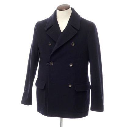 [Used] Hevo wool polyester peacoat, navy [size 50] [NVY] [A/W] [Condition rank B] ​​[Men&