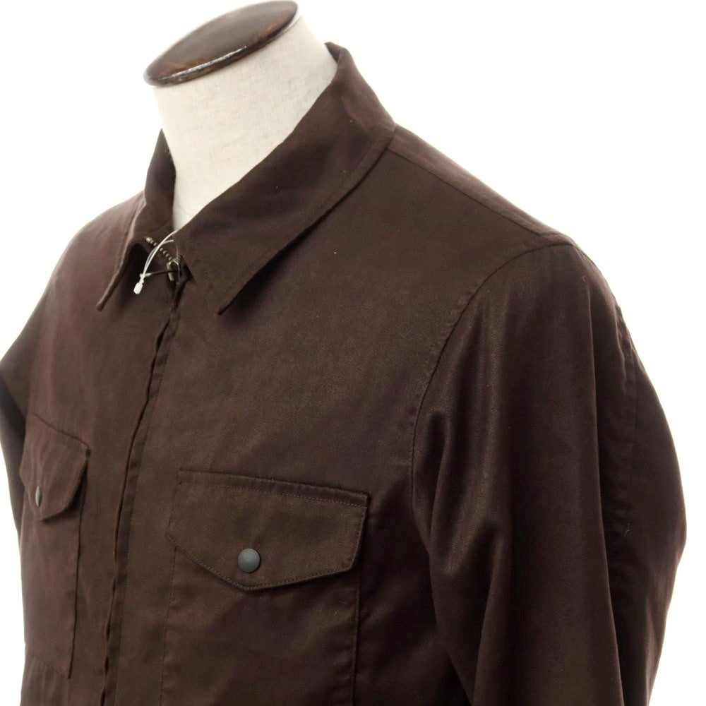 [Used] Green Label Relaxing Polyester Work Jacket Dark Brown [Size L] [BRW] [A/W] [Condition Rank B] ​​[Men&
