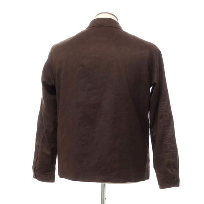 [Used] Green Label Relaxing Polyester Work Jacket Dark Brown [Size L] [BRW] [A/W] [Condition Rank B] ​​[Men&