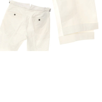[Used] [Unused] Bellwitch BERWICH nano universe special order stretch cotton slacks pants white [Size 48] [WHT] [S/S] [Condition rank S] [Men&