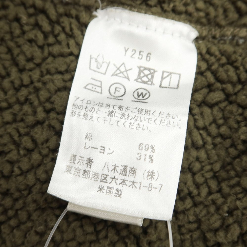 [Used] Three Dots Cotton Rayon Pullover Hoodie Olive [Size M] [GRN] [A/W] [Condition Rank C] [Men&