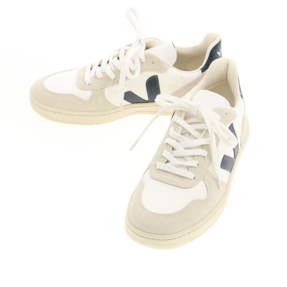 [Used] VEJA V-10 sneakers, white x beige [Size 41] [WHT] [S/S/A/W] [Condition Rank B] ​​[Men&
