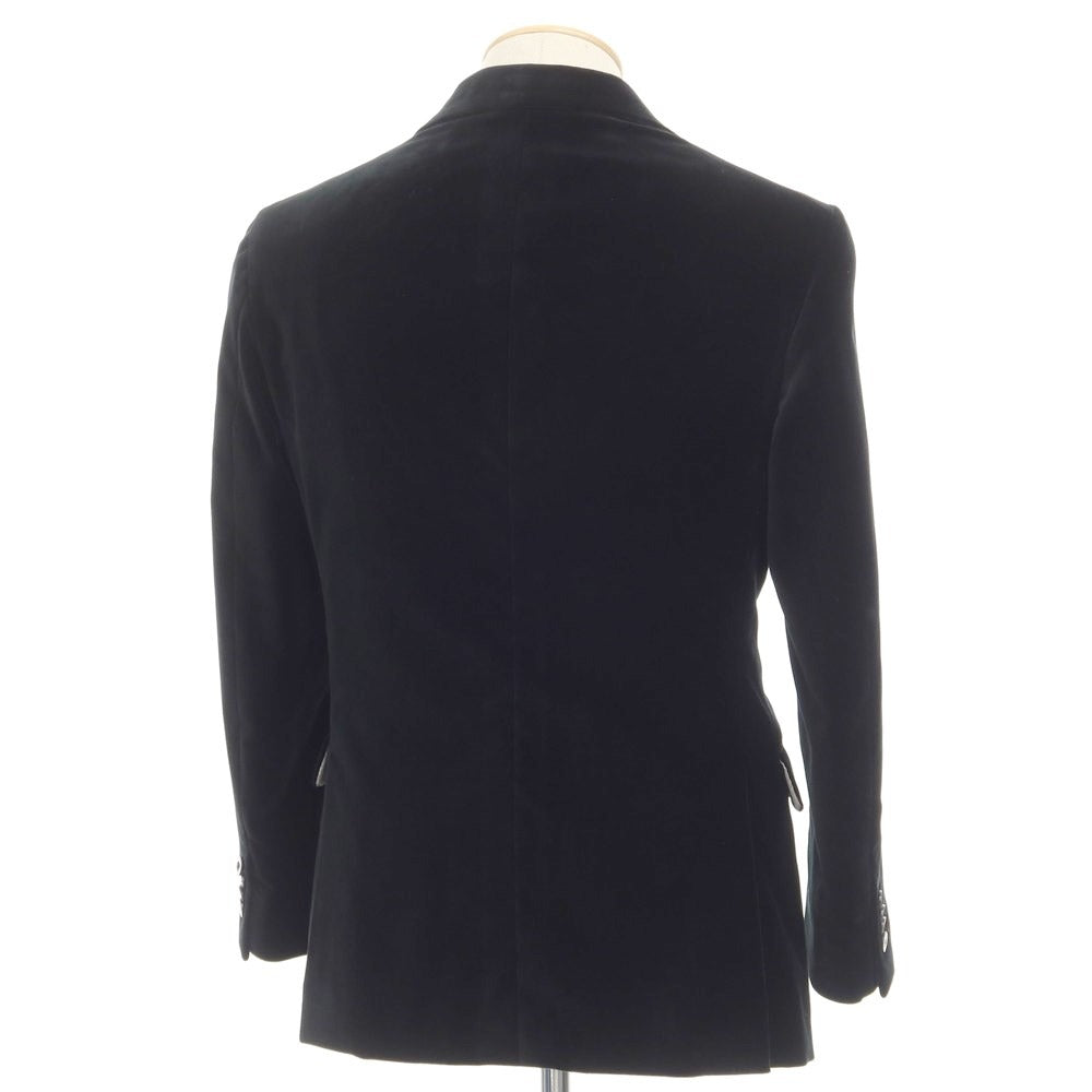 [Used] DANDYISM COLLECTION Cotton Velvet 2-piece Tailored Jacket Black [Size S] [BLK] [A/W] [Condition Rank B] ​​[Men&