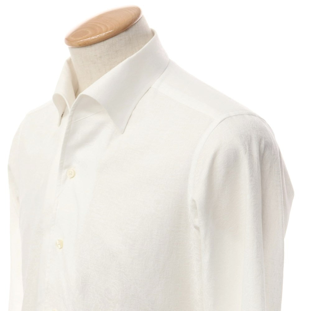 【中古】ダンディズムコレクション DANDYISM COLLECTION コットン イタリアンカラー ドレスシャツ ホワイト【サイズ表記なし（S位）】【WHT】【S/S/A/W】【状態ランクC】【メンズ】【769088】
[EPD]
