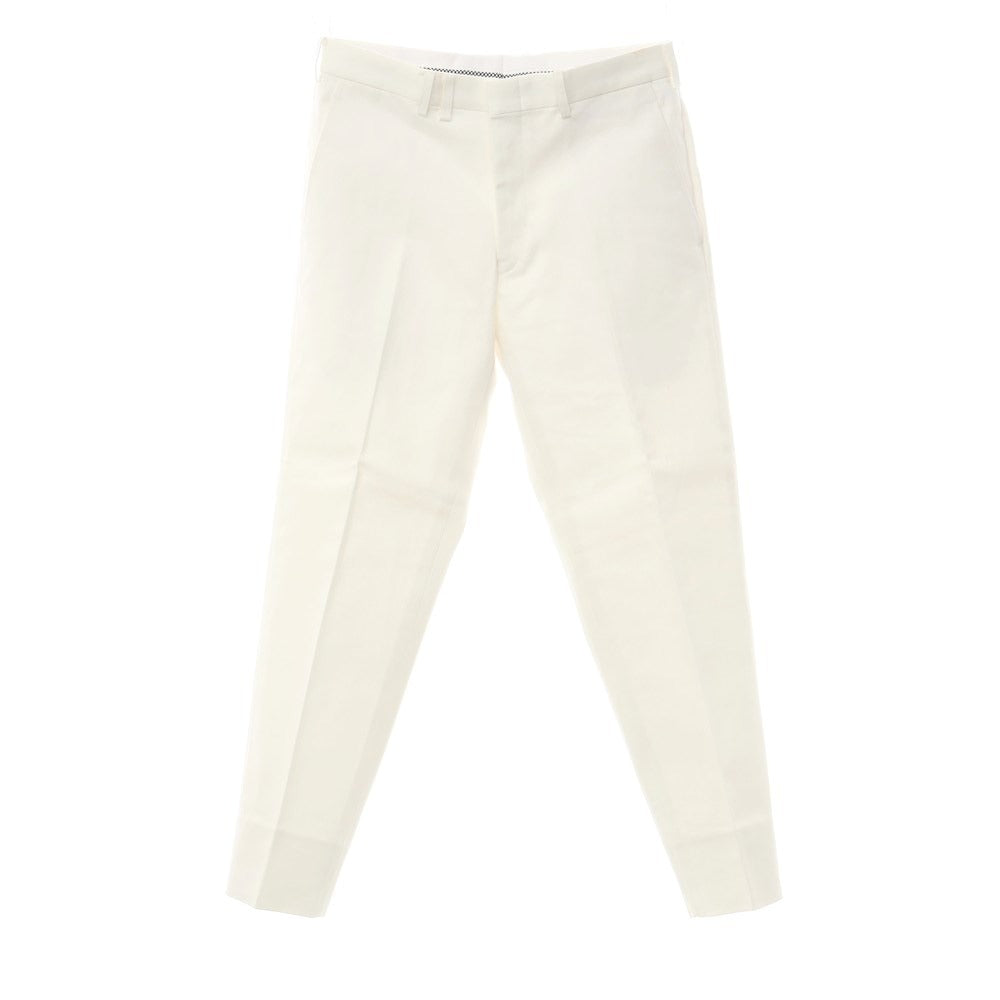 [Used] DANDYISM COLLECTION Cotton Casual Slacks Pants White [Size not listed (M size)] [WHT] [S/S] [Condition C] [Men&