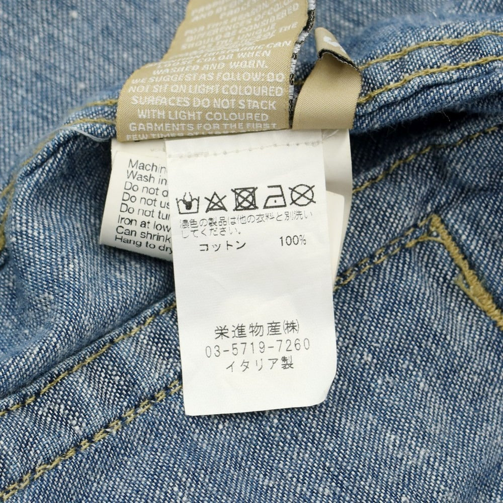 中古】ケアレーベル Care label Gジャン デニムジャケット ブルー【サイズS】【BLU】【S/S】【状態ランクC】【メンズ】【7 –  リタリオリブロ