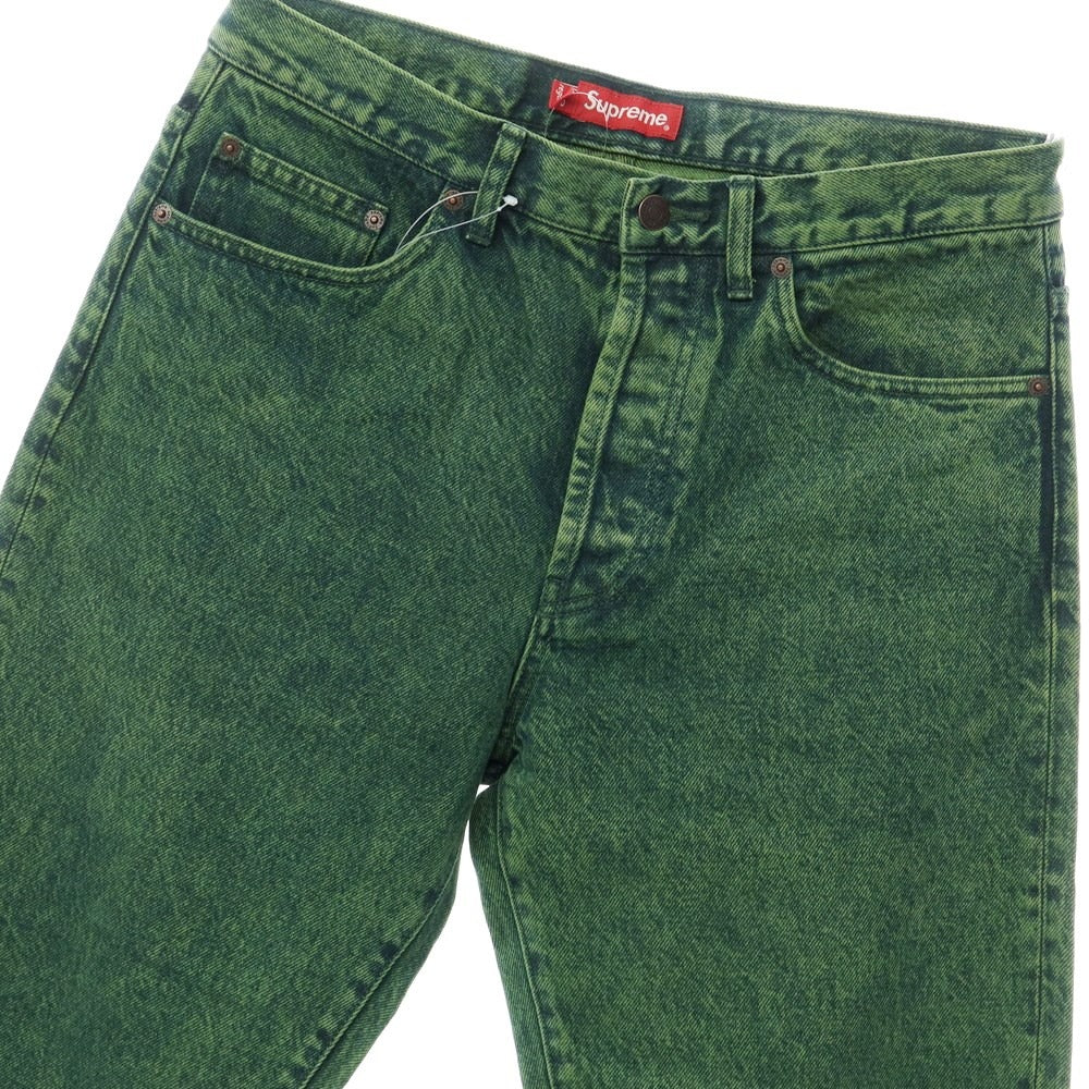 【中古】シュプリーム Supreme 2023年春夏 Regular Jean デニムパンツ ジーンズ グリーン【サイズ30】【GRN】【S/S/A/W】【状態ランクA】【メンズ】【769098】