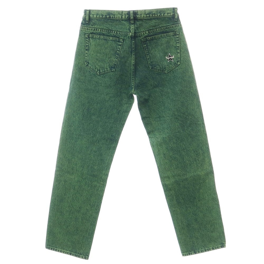 【中古】シュプリーム Supreme 2023年春夏 Regular Jean デニムパンツ ジーンズ グリーン【サイズ30】【GRN】【S/S/A/W】【状態ランクA】【メンズ】【769098】