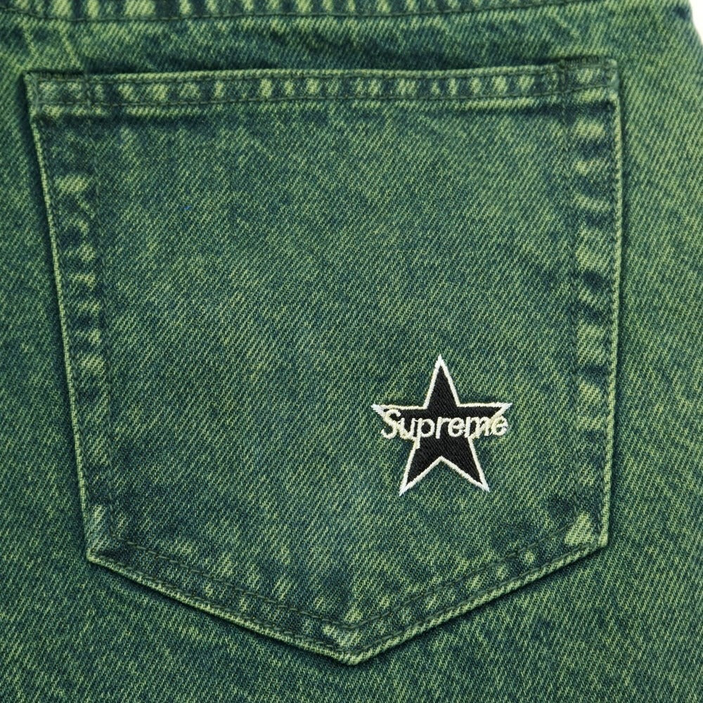 【中古】シュプリーム Supreme 2023年春夏 Regular Jean デニムパンツ ジーンズ グリーン【サイズ30】【GRN】【S/S/A/W】【状態ランクA】【メンズ】【769098】