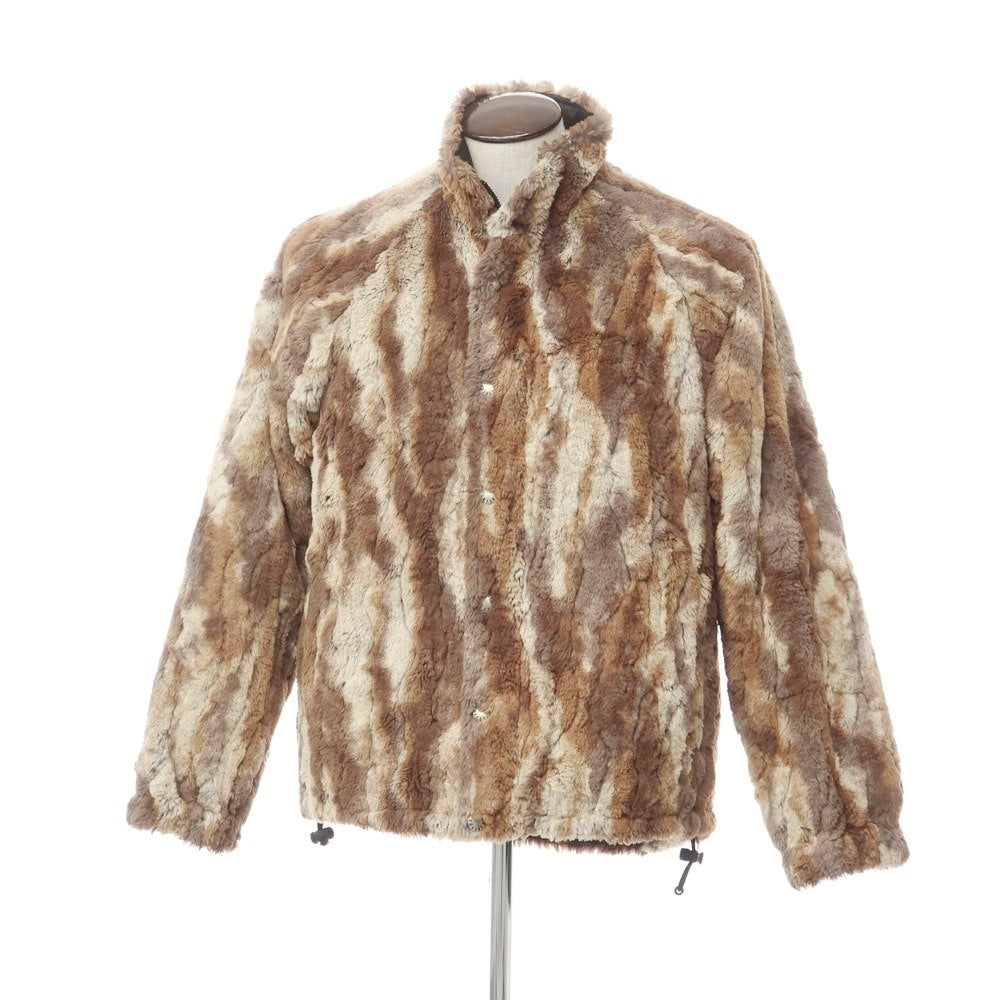 [Used] FAT padded fur blouson, brown [Size: SKINNY] [BRW] [A/W] [Condition: B] [Men&