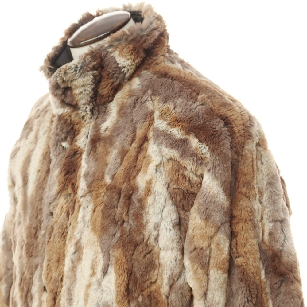 [Used] FAT padded fur blouson, brown [Size: SKINNY] [BRW] [A/W] [Condition: B] [Men&