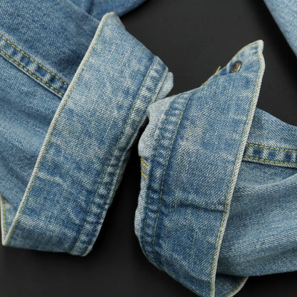 [Used] Isness G-Jean Denim Jacket Light Blue [Size 48 (L)] [BLU] [S/S/A/W] [Condition Rank B] ​​[Men&