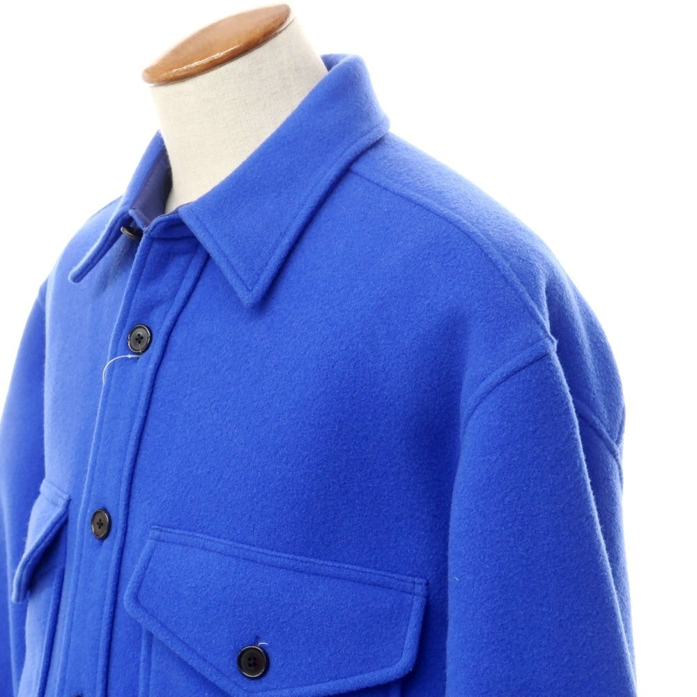 [Used] H BEAUTY &amp;amp; YOUTH Wool Cashmere Work Jacket Blue [Size M] [BLU] [A/W] [Condition Rank B] ​​[Men&
