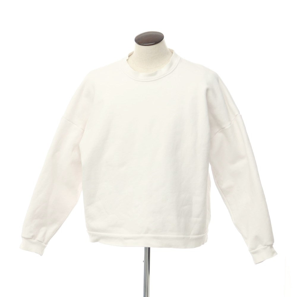 [Used] is-ness Cotton Crew Neck Sweatshirt White [Size L (48)] [WHT] [S/S/A/W] [Condition Rank C] [Men&