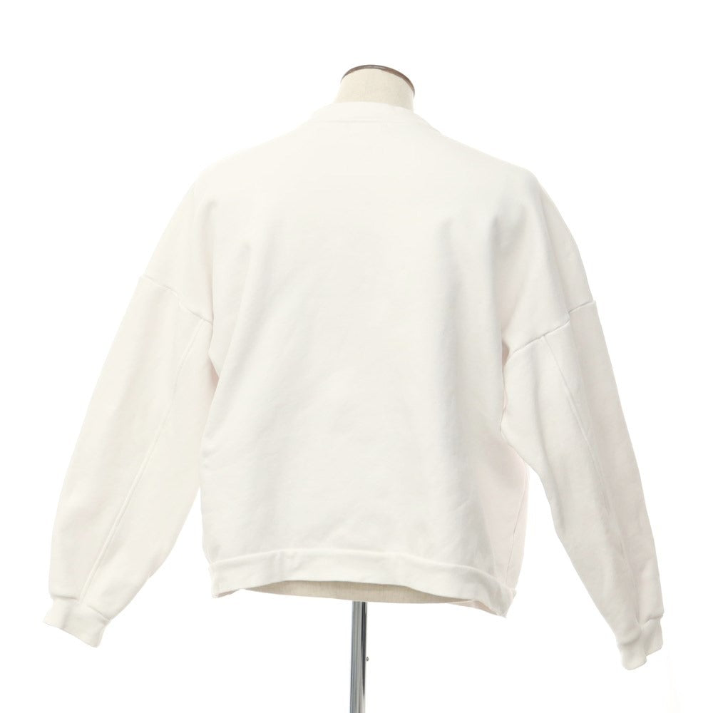 [Used] is-ness Cotton Crew Neck Sweatshirt White [Size L (48)] [WHT] [S/S/A/W] [Condition Rank C] [Men&