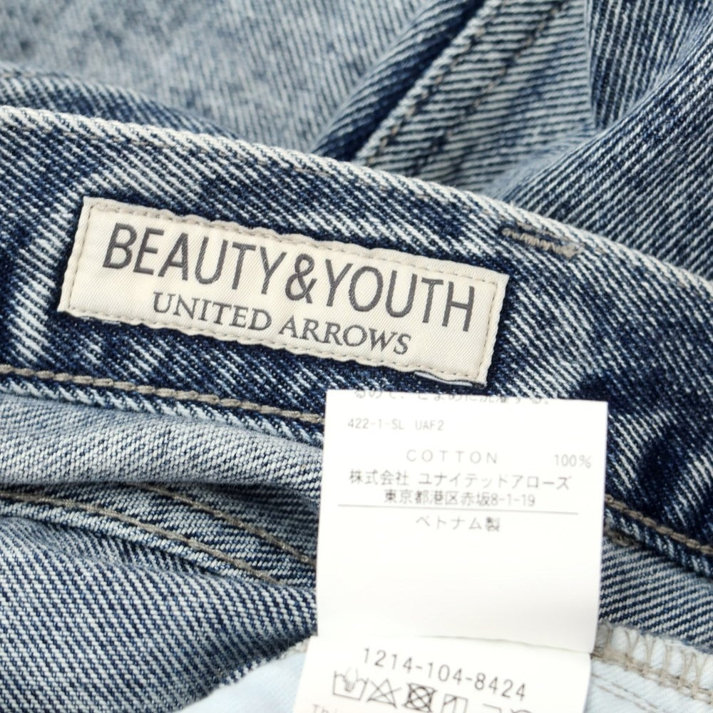 【中古】ビューティアンドユースユナイテッドアローズ BEAUTY&amp;YOUTH UNITED ARROWS デニムパンツ ジーンズ ネイビー系【サイズ32】【NVY】【S/S/A/W】【状態ランクB】【メンズ】【769098】
[EPD]