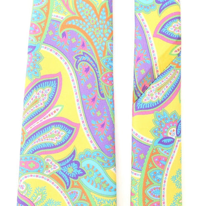 [Used] Seaward &amp;amp; Stearn Paisley Print Tri-Fold Silk Tie Multicolor [MLT] [S/S/A/W] [Condition Rank B] ​​[Men&