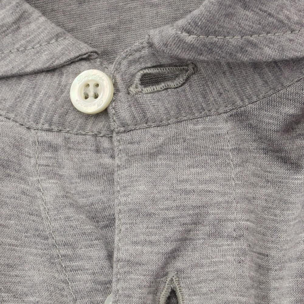 [Used] Drumohr Cotton Short Sleeve Polo Shirt Grey [Size M] [GRY] [S/S] [Condition Rank C] [Men&
