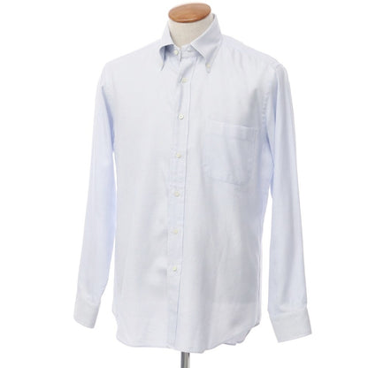 [Used] Barneys New York BARNEYS NEWYORK Cotton Button-down Dress Shirt White x Blue [Size M] [WHT] [S/S/A/W] [Condition Rank B] ​​[Men&