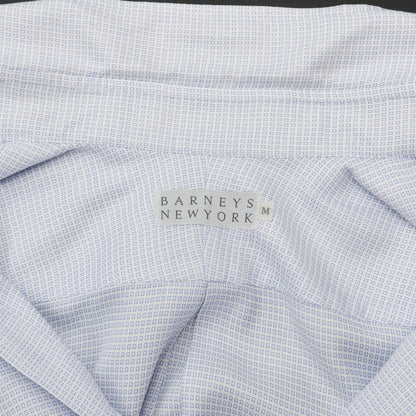 [Used] Barneys New York BARNEYS NEWYORK Cotton Button-down Dress Shirt White x Blue [Size M] [WHT] [S/S/A/W] [Condition Rank B] ​​[Men&
