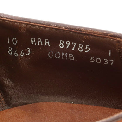 [Used] Allen Edmonds Combi Wingtip Dress Shoes Brown x White [Size 10] [BRW] [S/S/A/W] [Condition Rank C] [Men&