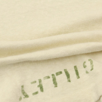 【中古】ウエアハウス ウェアハウス WAREHOUSE コットン 半袖 クルーネック Ｔシャツ クリームベージュ【サイズ38】【BEI】【S/S】【状態ランクC】【メンズ】【769169】