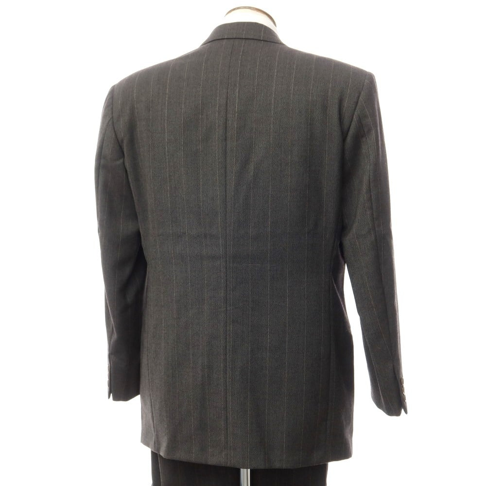 [Used] Giorgio Armani GIORGIO ARMANI Wool Striped Double Breasted Suit Gray [Size 50] [GRY] [A/W] [Condition Rank B] ​​[Men&