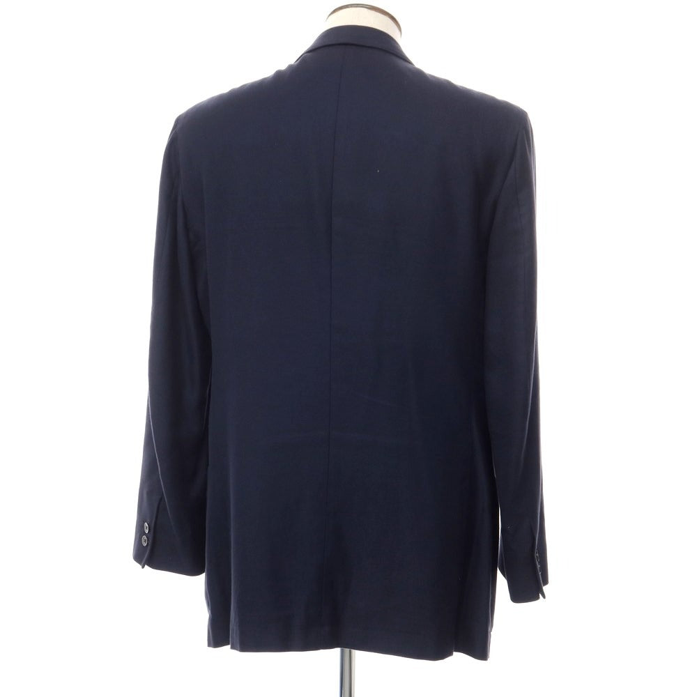 [Used] Ermenegildo Zegna soft cotton 3B tailored jacket navy [size 52] [NVY] [S/S] [Condition rank C] [Men&