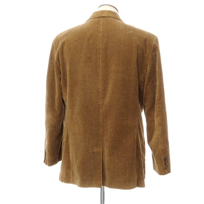 [Used] Giorgio Armani GIORGIO ARMANI Corduroy Check Jacket Brown x Beige [Size 50] [BRW] [A/W] [Condition Rank C] [Men&