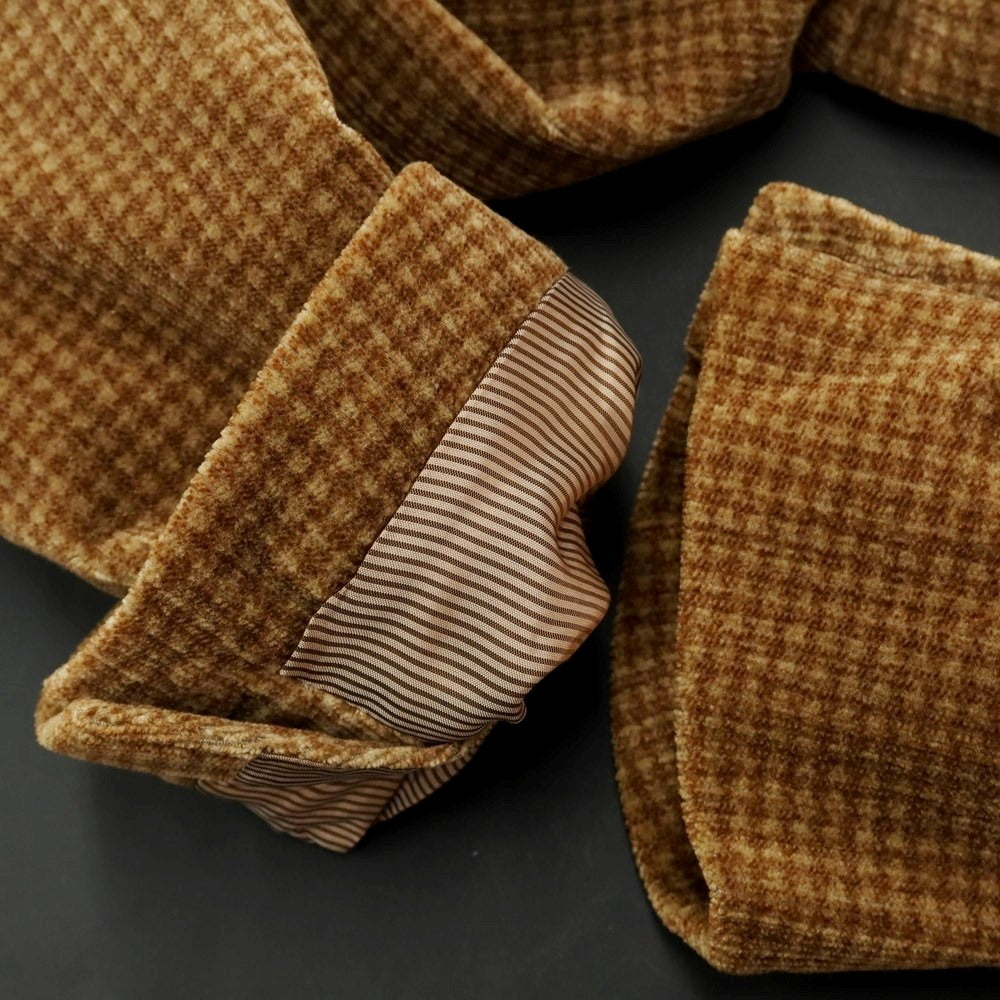 [Used] Giorgio Armani GIORGIO ARMANI Corduroy Check Jacket Brown x Beige [Size 50] [BRW] [A/W] [Condition Rank C] [Men&