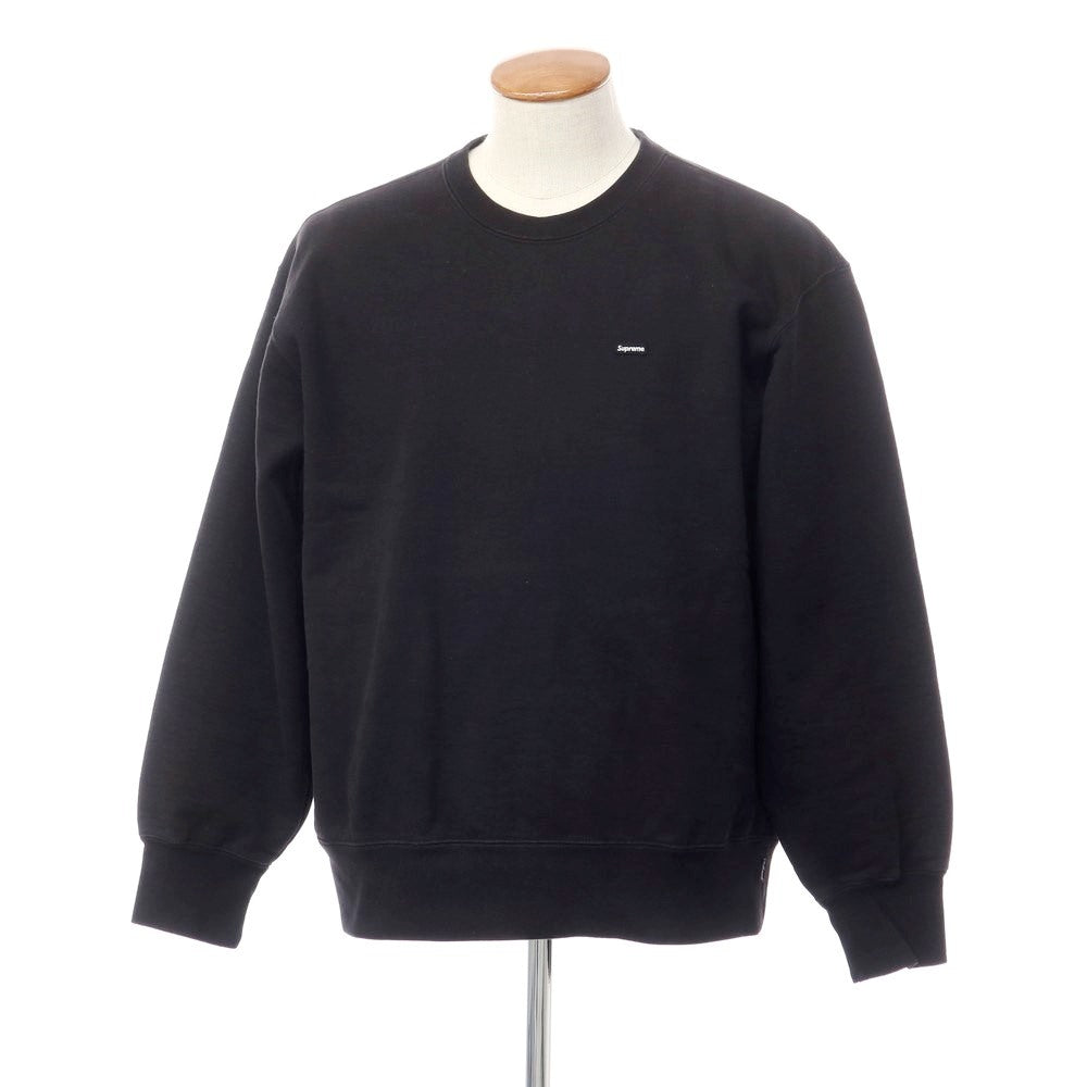 [Used] Supreme 2022 Fall/Winter Small Box Crewneck Crewneck Sweatshirt Black [Size M] [BLK] [A/W] [Condition Rank B] ​​[Men&
