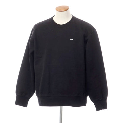 [Used] Supreme 2022 Fall/Winter Small Box Crewneck Crewneck Sweatshirt Black [Size M] [BLK] [A/W] [Condition Rank B] ​​[Men&
