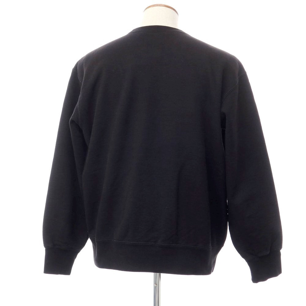 [Used] Supreme 2022 Fall/Winter Small Box Crewneck Crewneck Sweatshirt Black [Size M] [BLK] [A/W] [Condition Rank B] ​​[Men&