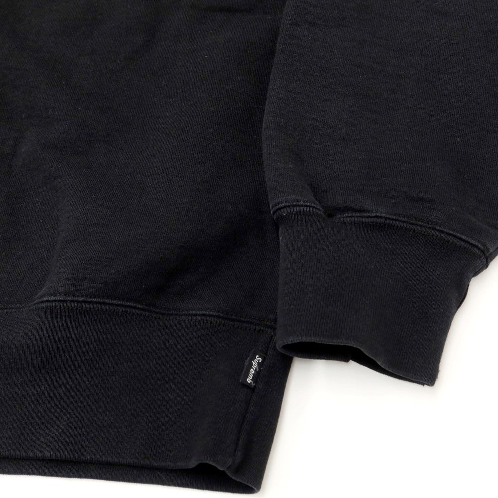 [Used] Supreme 2022 Fall/Winter Small Box Crewneck Crewneck Sweatshirt Black [Size M] [BLK] [A/W] [Condition Rank B] ​​[Men&
