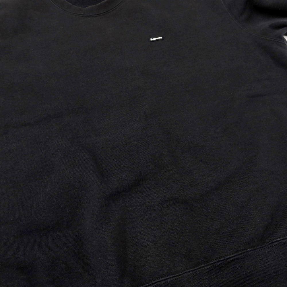 [Used] Supreme 2022 Fall/Winter Small Box Crewneck Crewneck Sweatshirt Black [Size M] [BLK] [A/W] [Condition Rank B] ​​[Men&